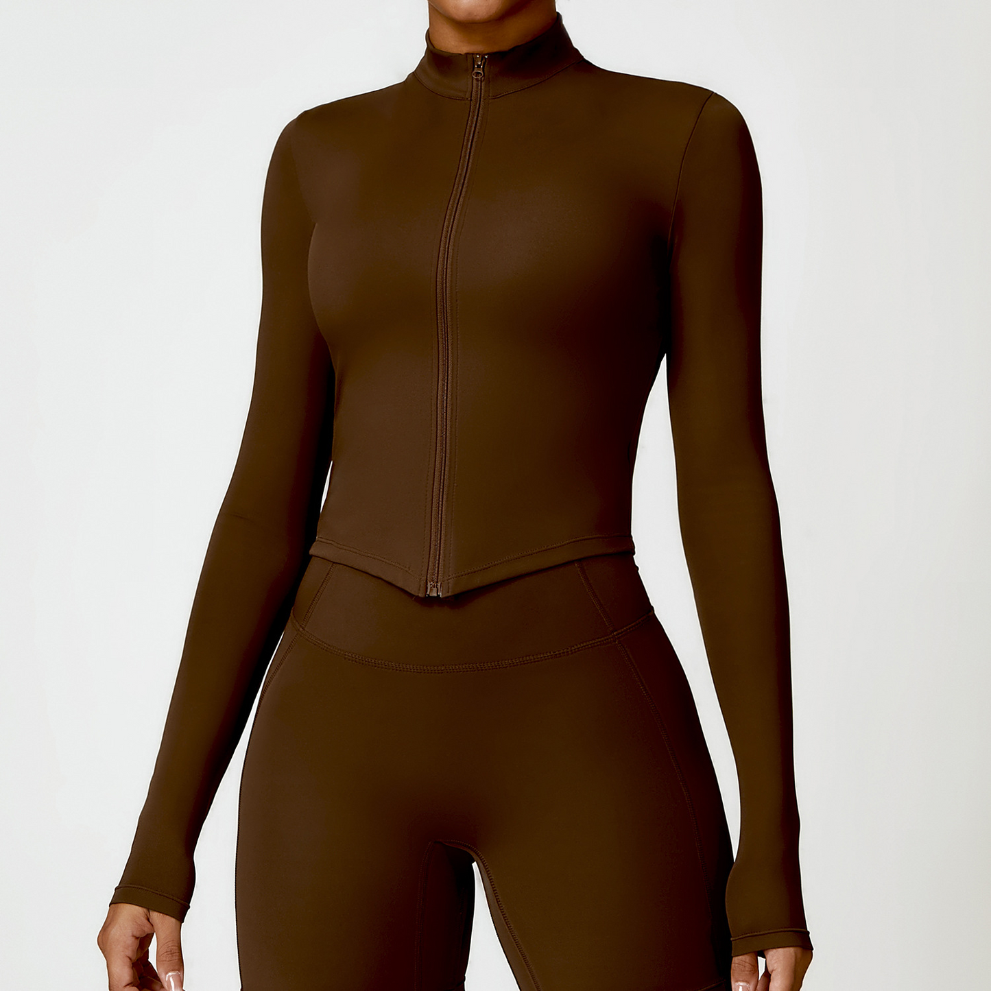 Women's Long Sleeve Yoga Top – Moisture-Wicking Compression Activewear